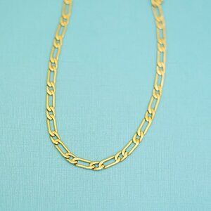 16 inch, Vintage Unique Gold Tone Choker Chain Necklace by Avon, E40